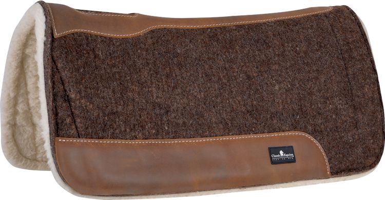 Blended Felt fleece saddle pad