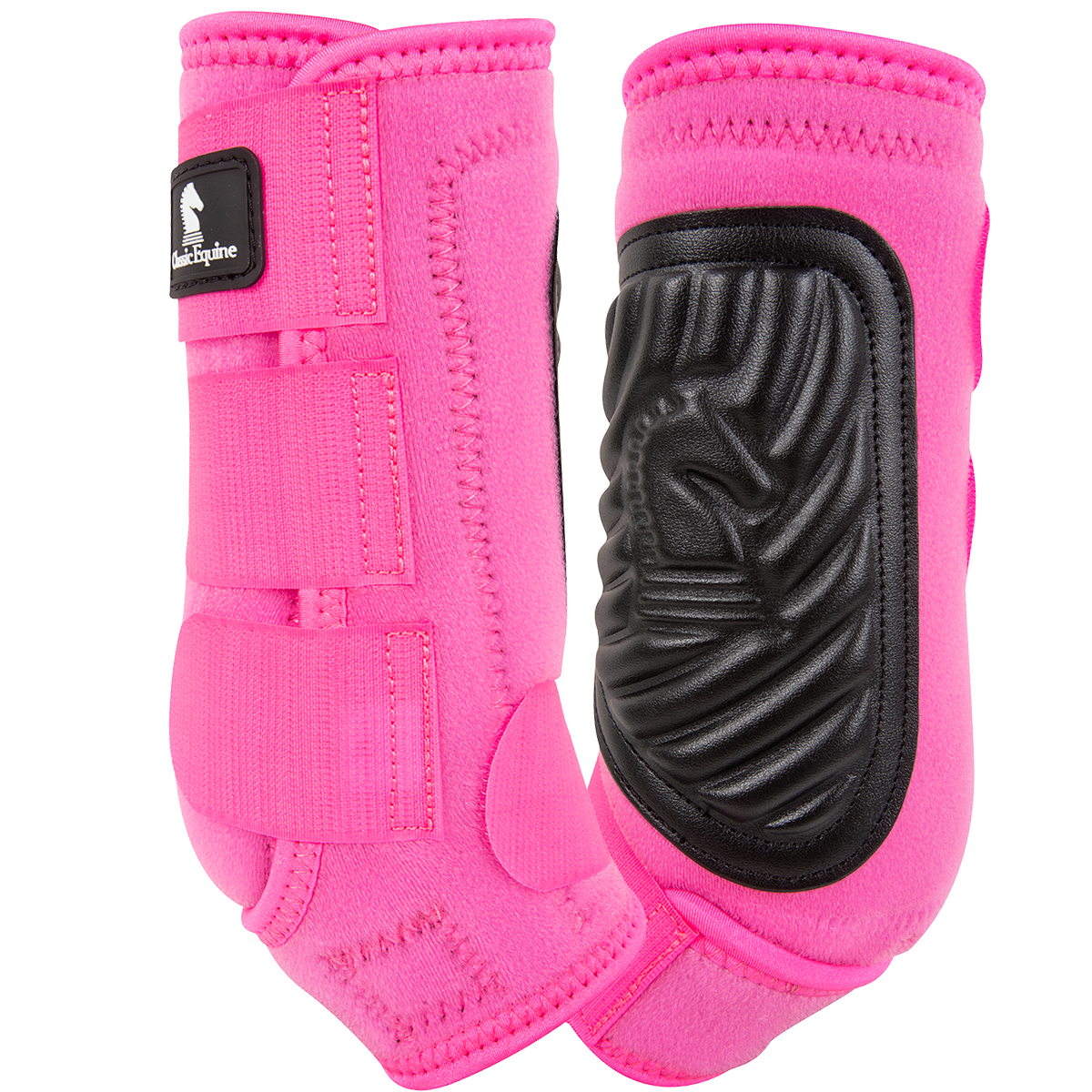 Hot Pink Splint Boots Classic Equine