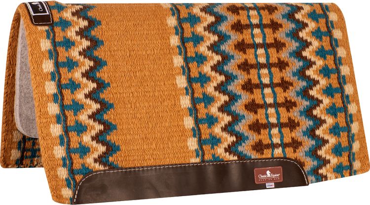 Buckskin Classic Wool Top Saddle Pad 34