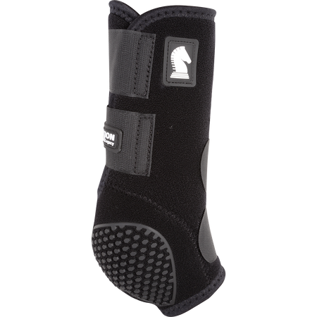 Black Flexion Splint Boots