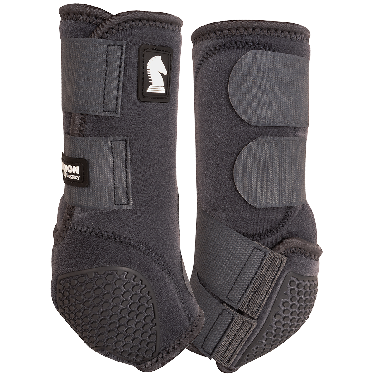 Charcoal Flexion  Legacy Splint Boots