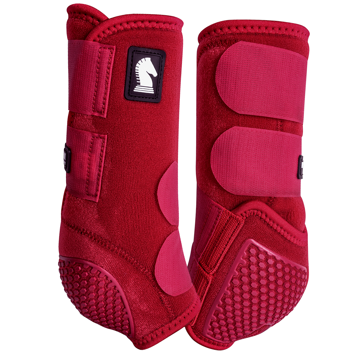 Crimson Red Flexion  Legacy Splint Boots