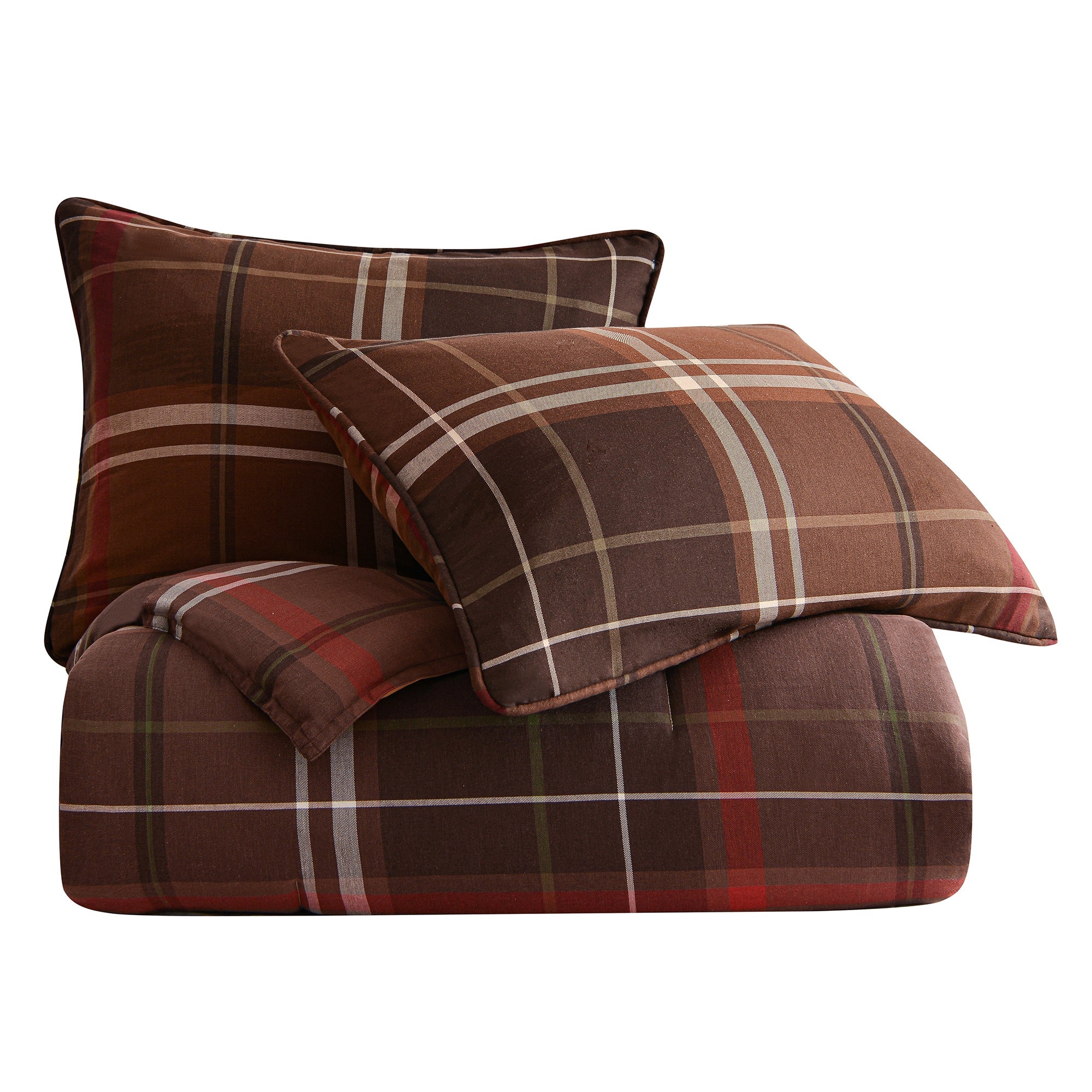 Jackson Plain Rustic  Comforter Set Folded