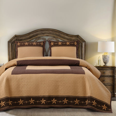 Strar Ranch Reversable Western Quilt Set 2