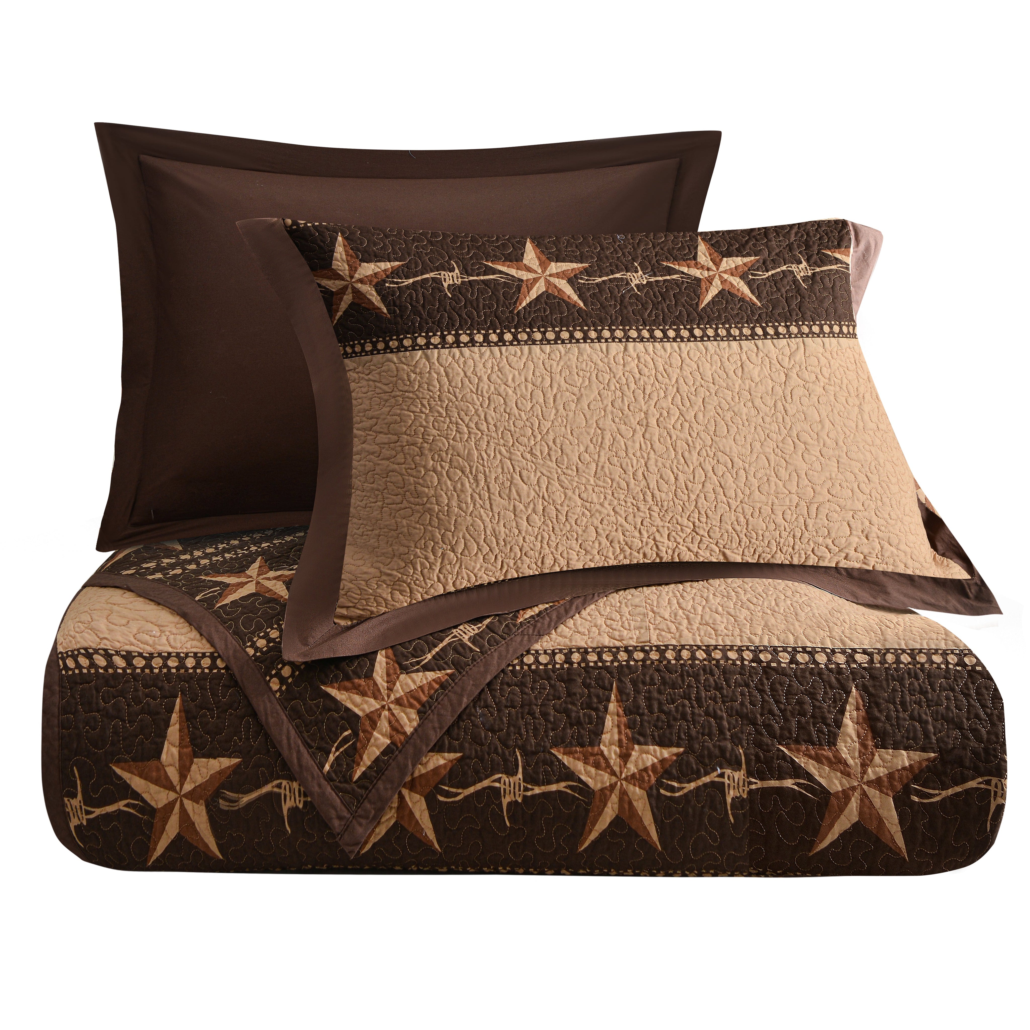 Strar Ranch Reversable Western Quilt Set 4