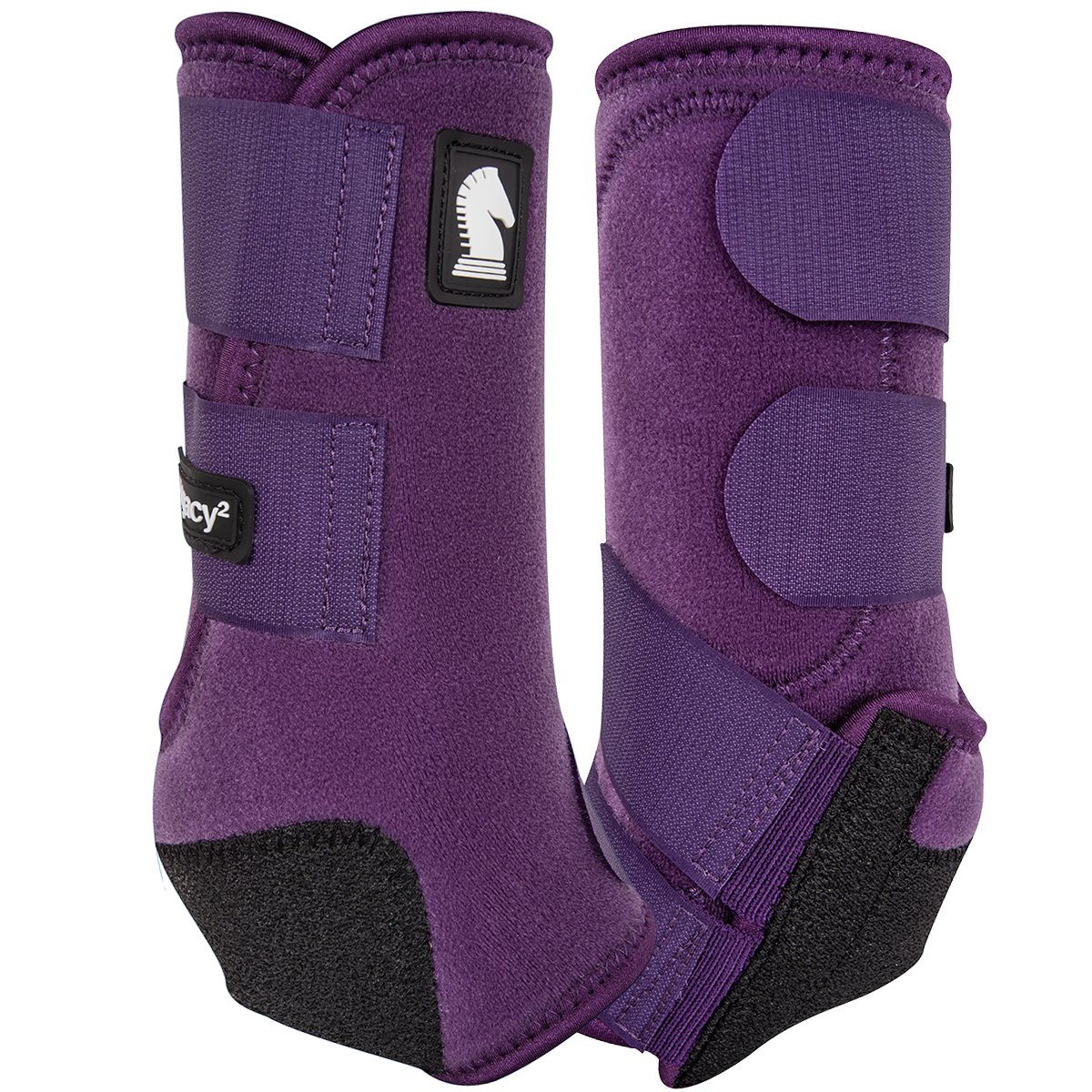 Eggplant Legacy Splint Boots