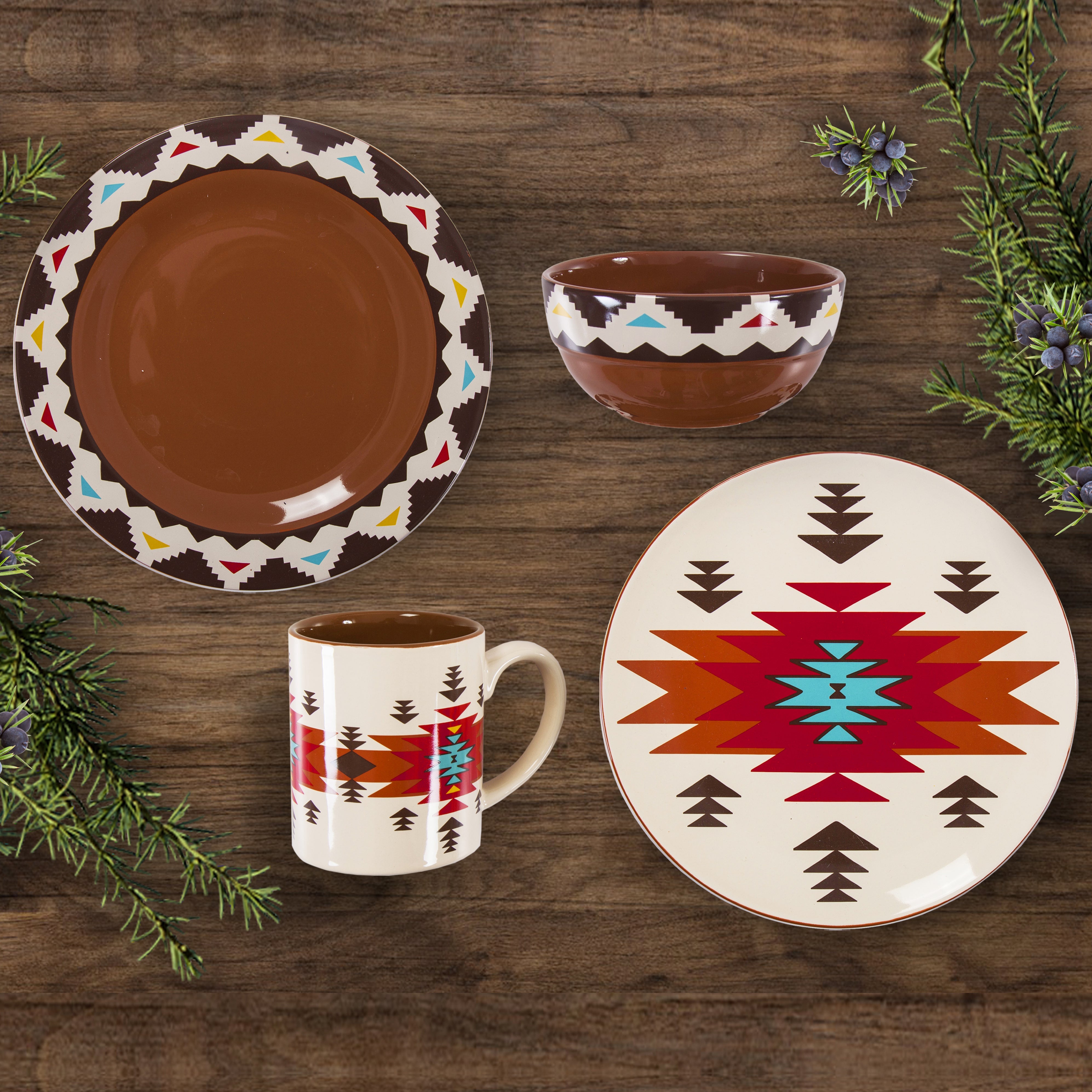 Aztec Western Dinner set