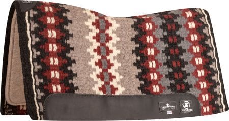 Zone Gel Saddle Pads 34X38 Red