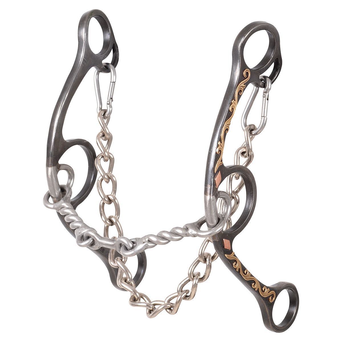 limited Gag Long Shank - Twisted Wire Dogbone