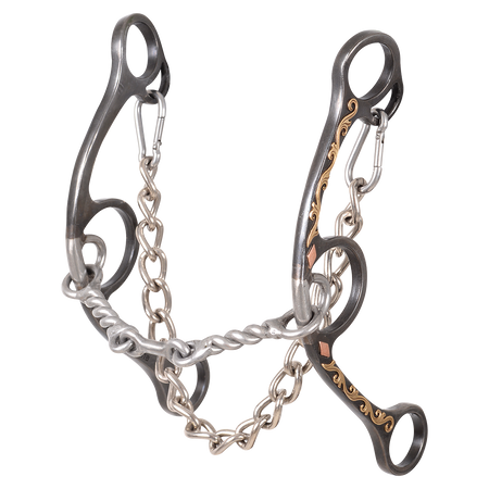 limited Gag Long Shank - Twisted Wire Dogbone