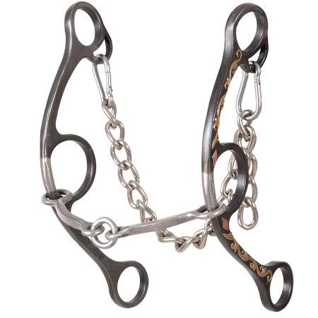 Long Shank - O Ring Square Snaffle