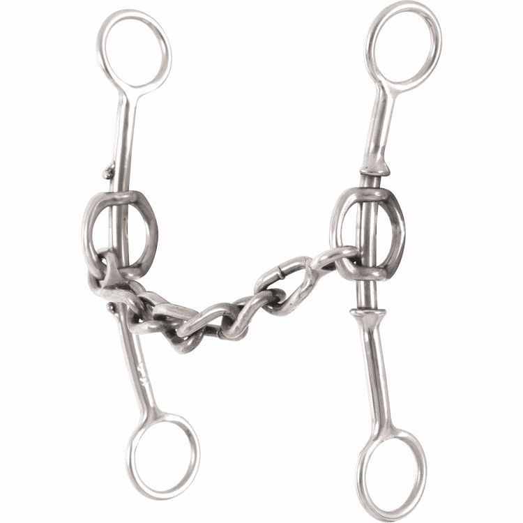 Double Gag Bit Short Shank Chain