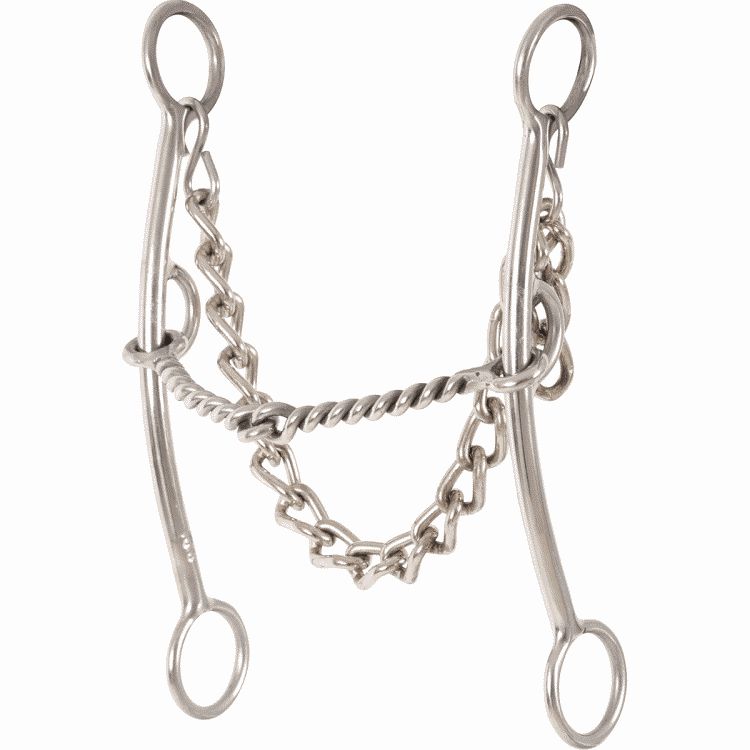 Pickup Twisted Wire Snaffle Horse Bit