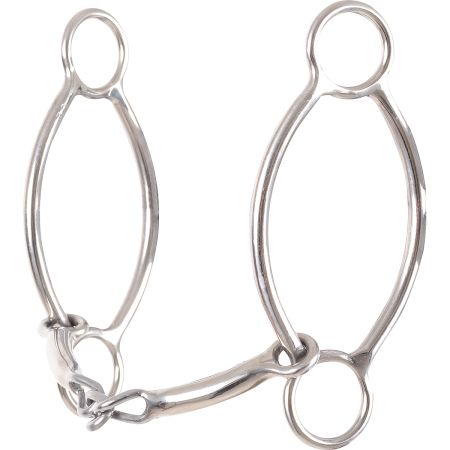 Simplicity II Chain Snaffle Barrel Bit