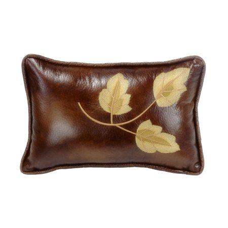 Highland Lodge Leaf Pillow