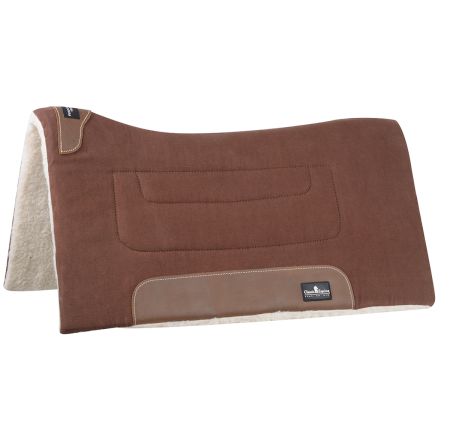 Brown Performance Trainer Saddle Pad