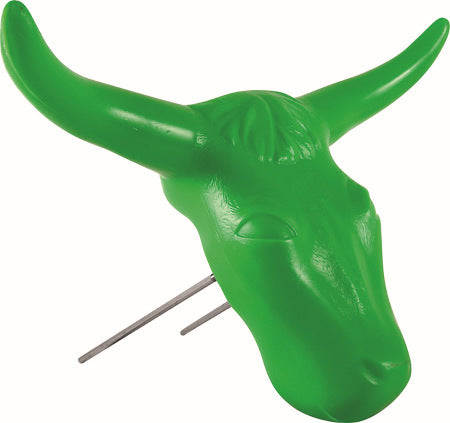 Green Steer Head
