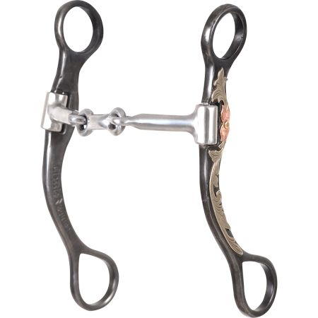 7 1/2 Cheek Series bits by Classic Equine - Dogbone Snaffle