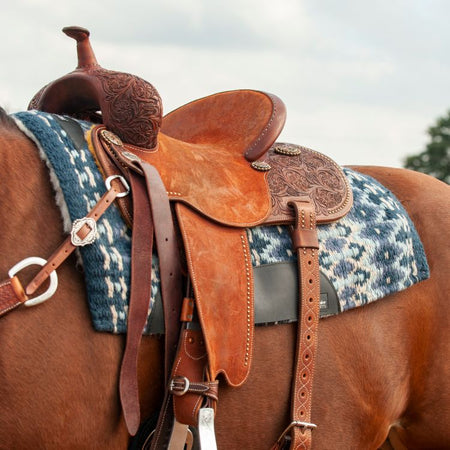 Sensorflex Saddle Pad on horse
