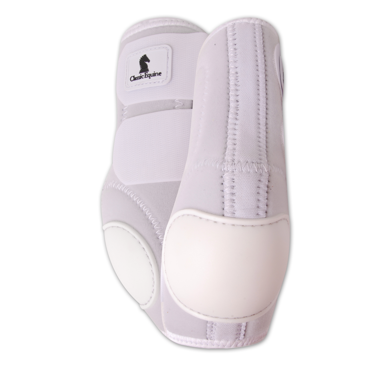 White Neoprene Skid Boots
