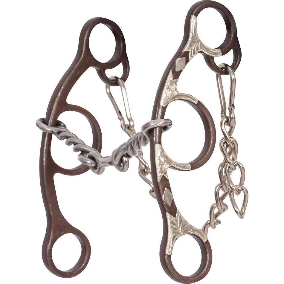 Short Shank Twisted Wire Dogbone Barrel Bit