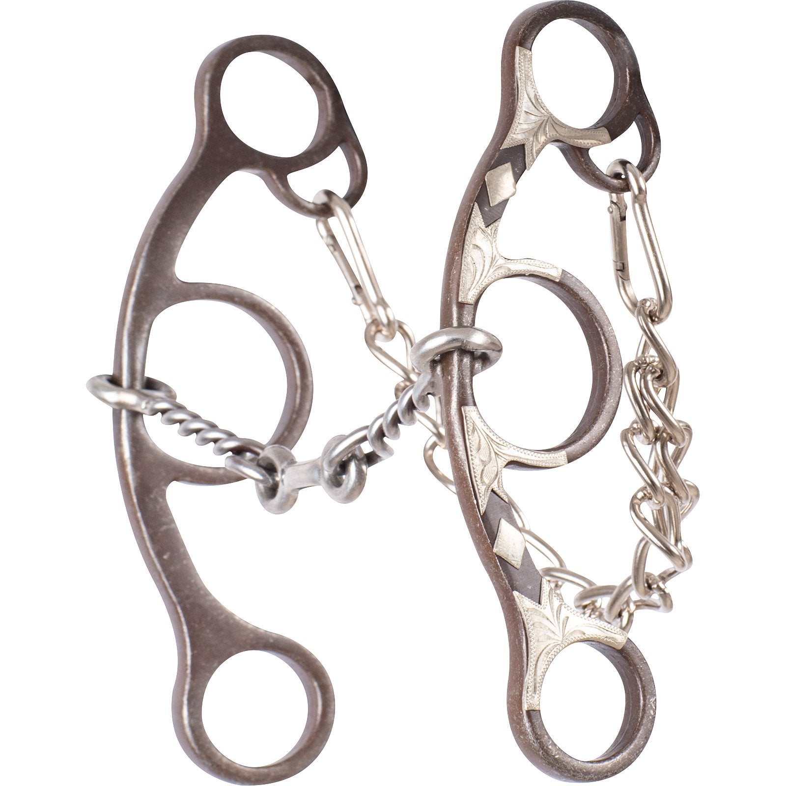 Barrel Racing Bit short shank dogbone