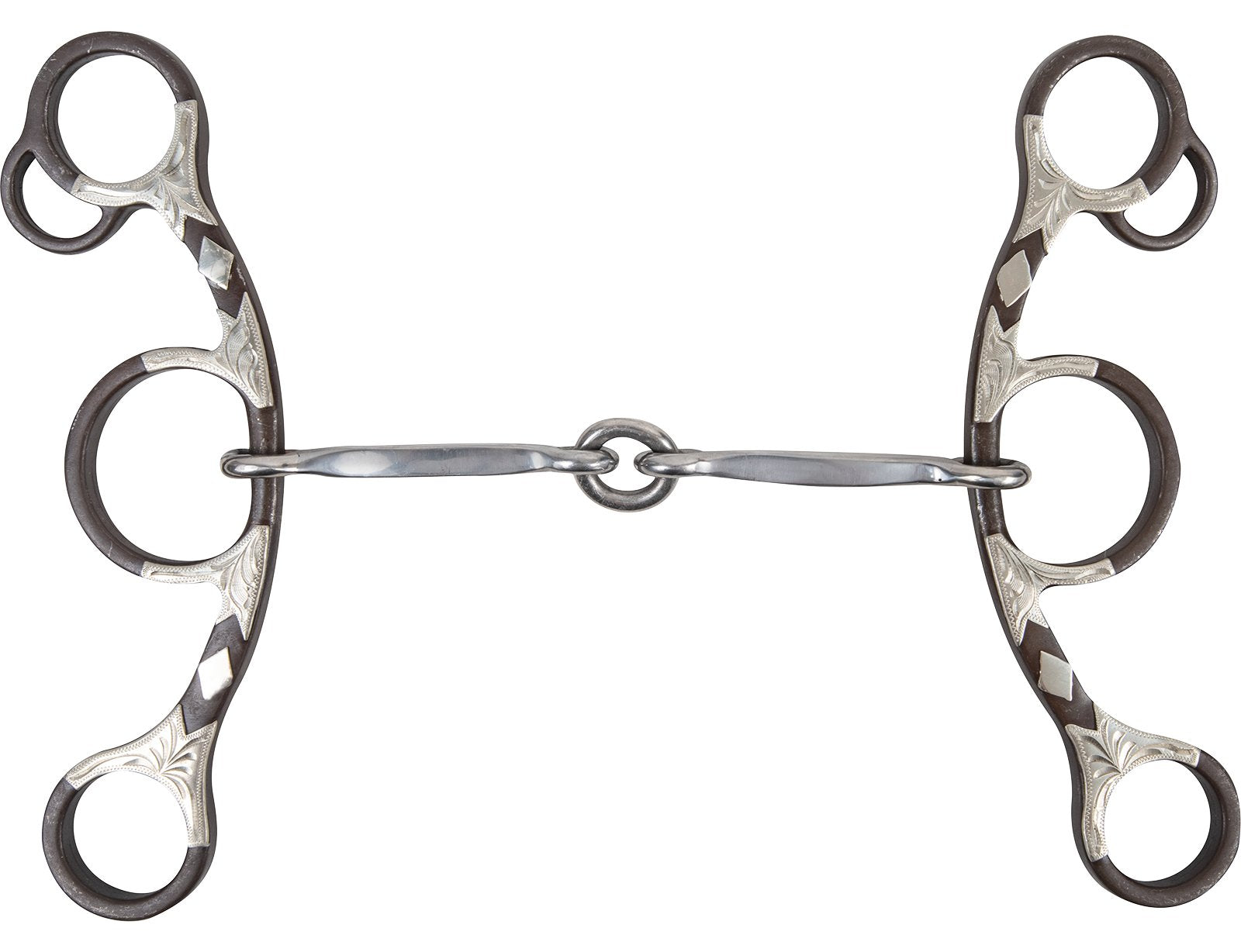 LIfesaver square snaffle barrel bit
