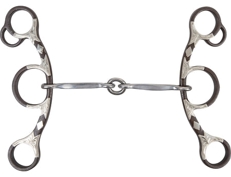 LIfesaver square snaffle barrel bit