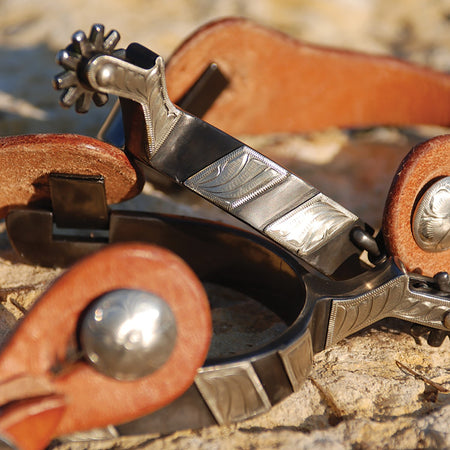 Cowboy Series spur with chap guard