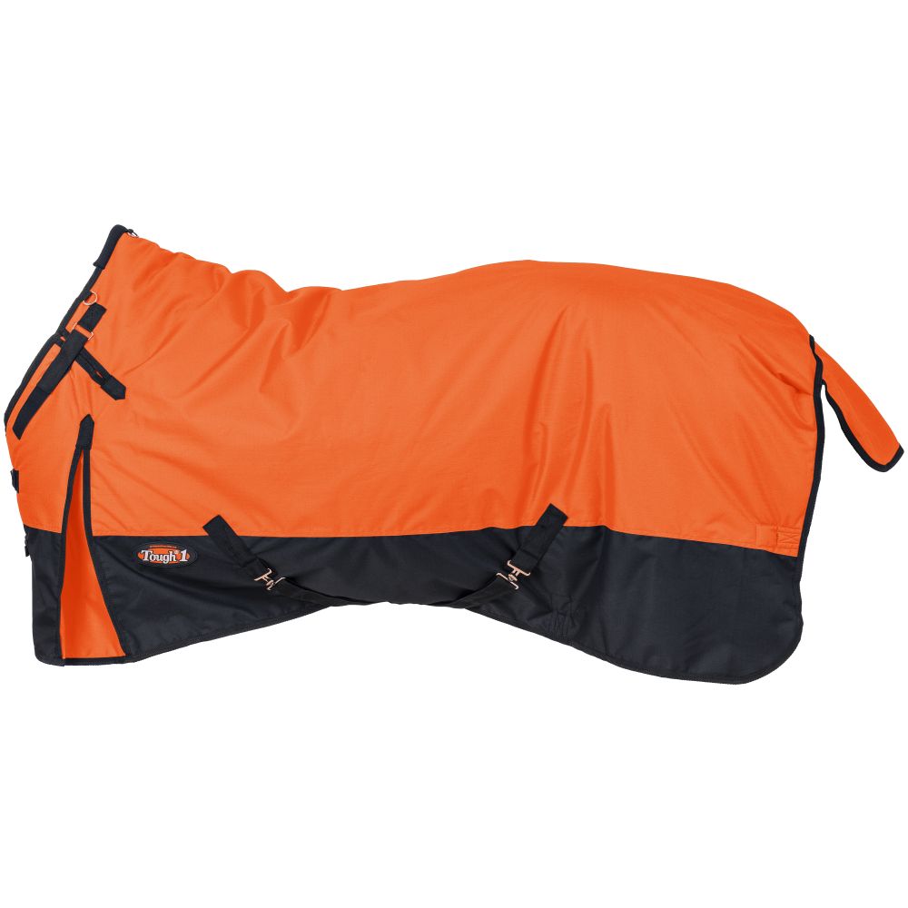 Orange Tough1 600D Turnout Blanket with Snuggit