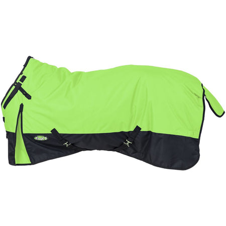 Neon Green Tough1 600D Turnout Blanket with Snuggit