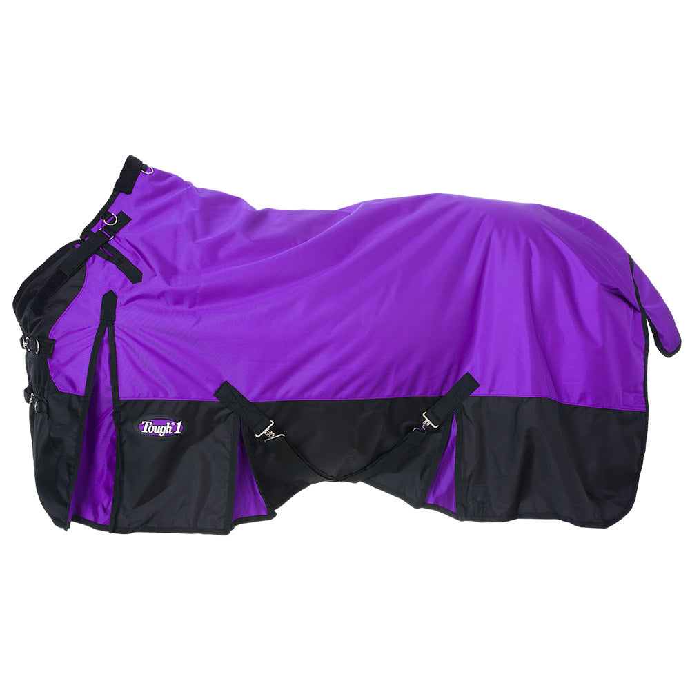 Purple Tought1 1680D Turnout Blanket with Snuggit