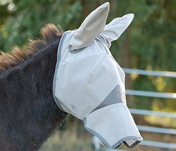Fly Mask Long nose with mule ears