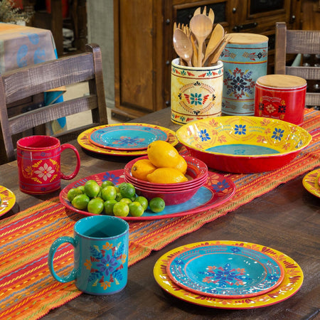 Bonita Talavera Dinnerware set