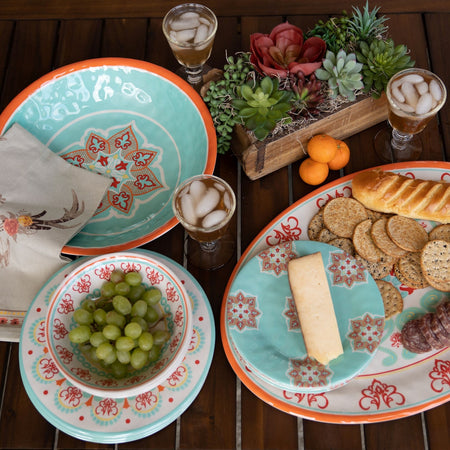 Western dinner dinnerware set