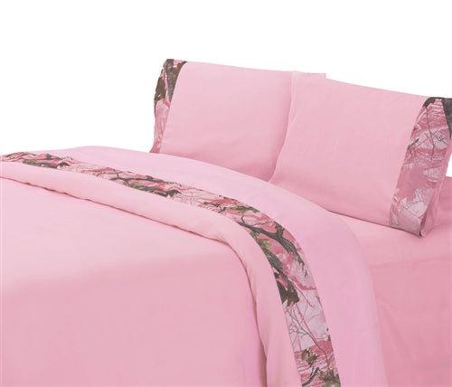 Pink Camo Sheets