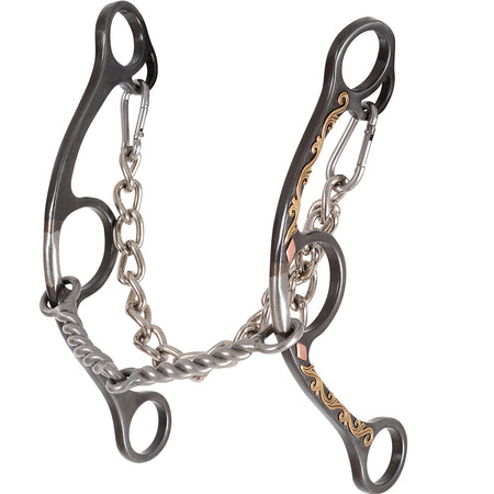 Long Shank - Twisted Wire Snaffle