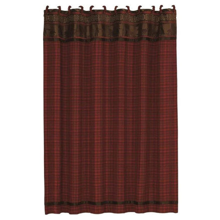 Lodge Plaid  Shower Curtain