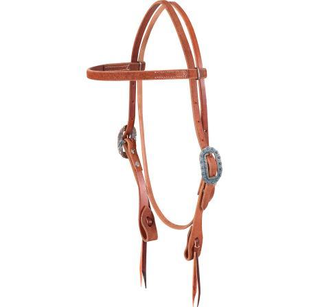 Chestnut Roughout Cowboy Headstall