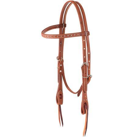 Silver Dots Headstall