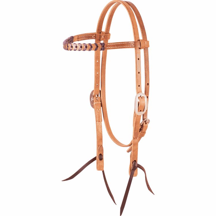 Purple lovers browband headstall