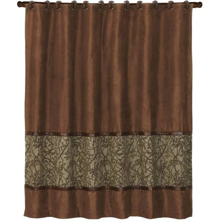 H Lodge Rustic Shower Curtain