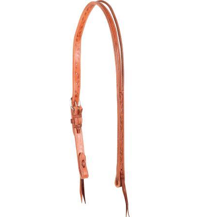 Natural Ranahan Floral Split Ear Headstall