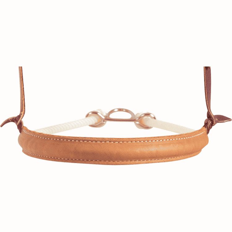 Smoothout Noseband Natural leather