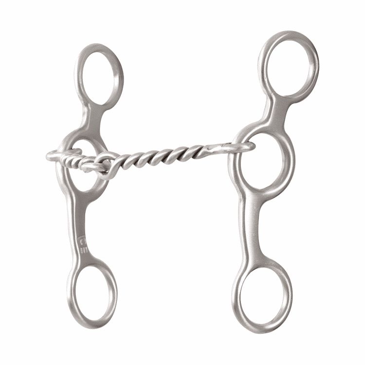 5" Performance: Twisted Wire Snaffle
