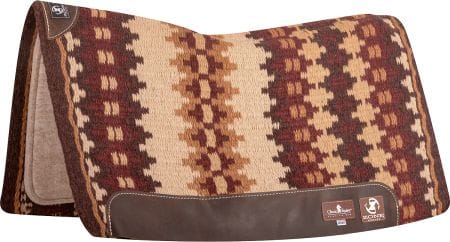 Coffee Burgundy Zone Saddle Pas 